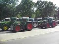 Sternfahrt berlin mit 250 trecker