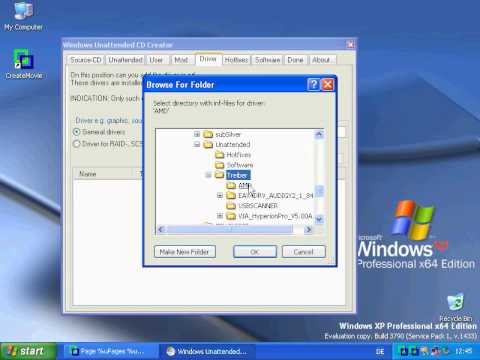 how to perform an unattended installation of windows from a cd-rom