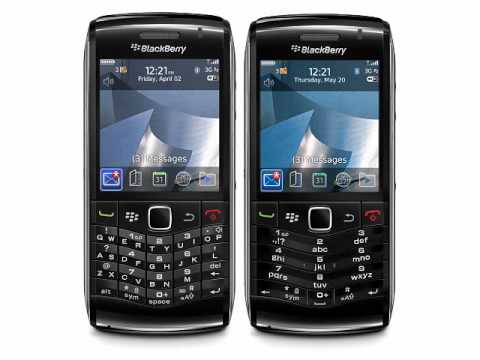 BlackBerry Pearl 3G (BlackBerry 9100 and 9105)
