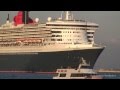 Queen Mary 2/クイーンメリー2 Osaka port/大阪港入港 CUNARD