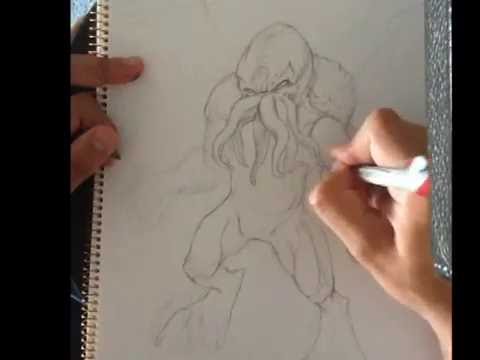how to draw ocean