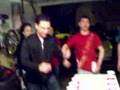 flip cup (tabble was flipped