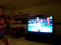 Playing the Wii Playing the Wii
