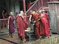 Monnikken in Myanmar