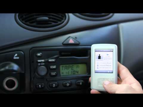how to use an mp3 player in a car with a cd player