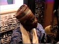babatunde olatunji visits sandy miranda at kpfa for an interview and live concert.  july 9, 1997