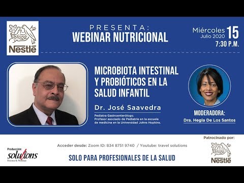 WEBINAR NUTRICIONAL: Microbiota intestinal y probióticos en la salud infantil