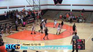 RHS Girls Basketball vs Wabash