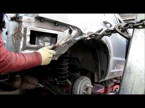 Dodge Caliber. Auto body repair. Ремонт кузова машины.