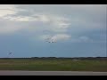Air Creebec Dash-8 crosswind landing in Moosonee