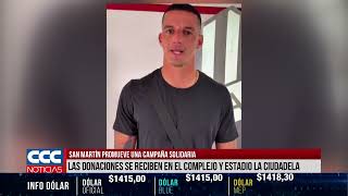 SAN MARTÍN PROMUEVE UNA CAMPAÑA SOLIDARIA