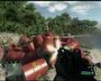 Crysis Physic Demo - 500 Barrel Explosion Realtime