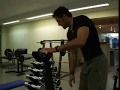front DB raises