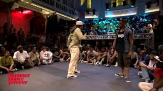 Brooke vs Creesto – Summer Dance Forever 2016 Popping 2ND ROUND BATTLES