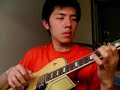 i was deeply touched by the first time watching peter finger live at the riverside...wish someday i can play as smoothly as he does! btw the solo part is not included.