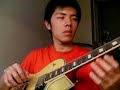i was deeply touched by the first time watching peter finger live at the riverside...wish someday i can play as smoothly as he does! btw the solo part is not included.