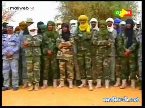 Visite du ministre malien de la Défense au comonel Gamou et ses troupes