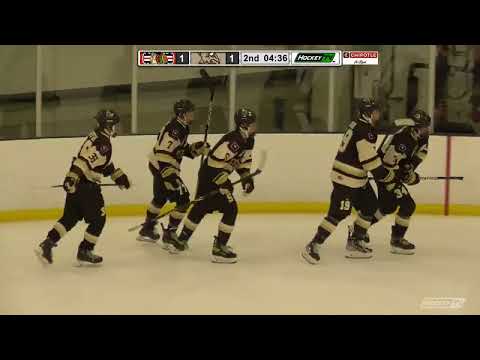 Christian Streuber's (#34) 2nd Goal in Team Wyoming 18U 2-1 win over Portland Winter Hawks at 18U Tier II Nationals on 3-31-2022