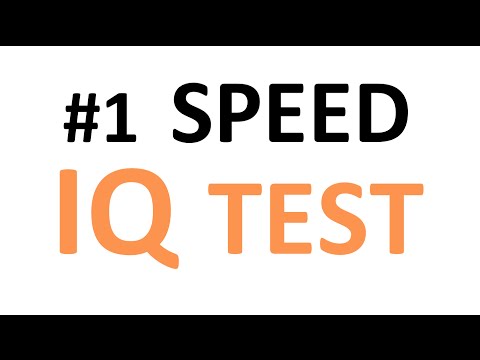 speed - This great speed IQ test uses music from: