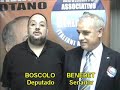 GIANNI BOSCOLO APOIA BENEDET PARA SENADO