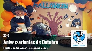 Aniversariantes do mês de Outubro