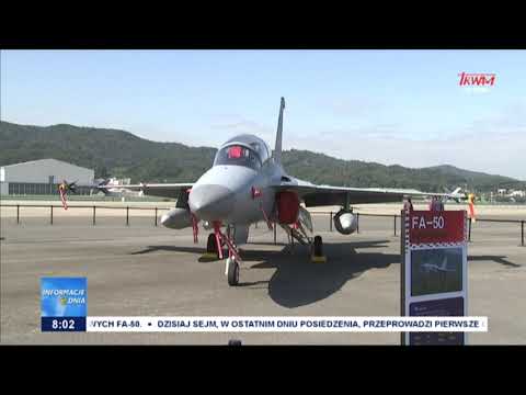 Zatwierdzenie umowy na dostawę samolotów bojowych FA-50 dla Sił Zbrojnych RP z udziałem prezydenta i szefa MON