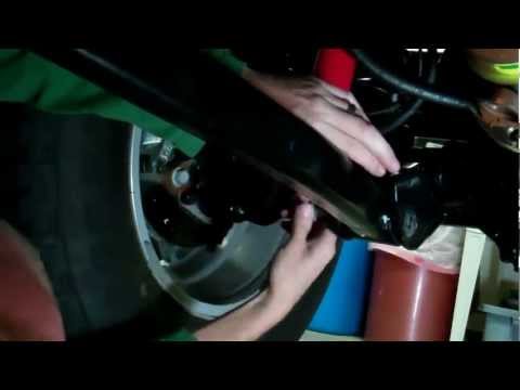 how to adjust control arms jeep tj