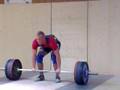 clean and jerk 155 kg 78 kg bw 19 years (MISS)