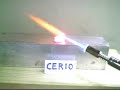 autocombustione del cerio autocombustione del cerio