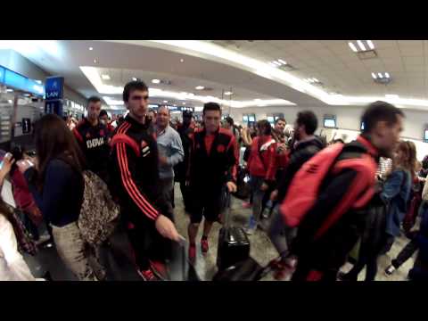 La llegada de River a Paraguay