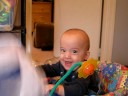 Tucker making Bam laugh Tucker making Bam laugh