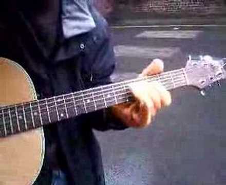 how to play g love on guitar