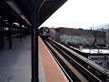M shuttle train at Myrtle-Wyckoff Avenues M shuttle train at Myrtle-Wyckoff Avenues