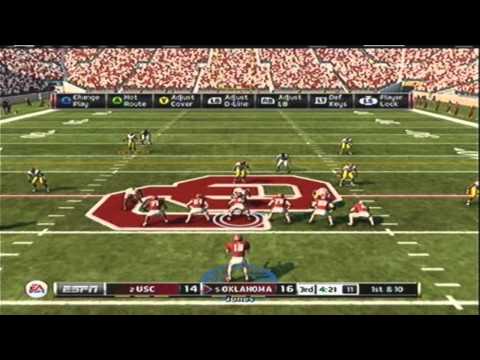NCAA Football 13 Online Ranked Commentary OU Vs USC Gameplay Review Highlights Must Watch