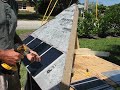 New website with more infohttp://web.mac.com/oakl/Dougs_Solar_Roof_Shingles/Welcome.htmlLatest, greatest solar roofing. This is a prototype. I am trying to get Uni-solar to manufacture the film in this size. If you like this contact Uni-solar @ info@uni-solar.com, or contact me dougleman1@yahoo.com