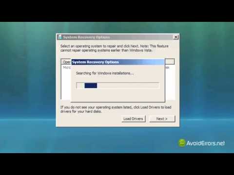 how to recover if bootmgr is missing