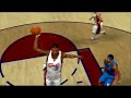nba 2k8 - lebron tomahawk vs pistons in 2007 playoffs