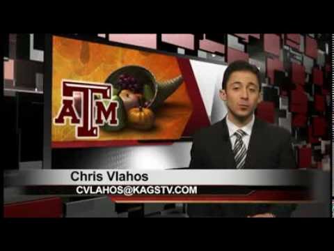 kags - The Aggies prepare for #5 Mizzou, while the Cowboys battle the Raiders in Arlington....And the Lions maul the Packers. KAGS HD Sports Anchor Chris Vlahos.