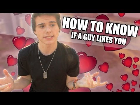 HOW TO KNOW IF A GUY LIKES YOU!