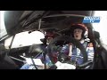 Having just taken the rally lead Mikko Hirvonen sees his chances of clinching a first World Championship end when a branch pierces his Ford's radiator during a small spin.