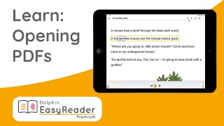 EasyReader Premium: Open and read text-based PDFs