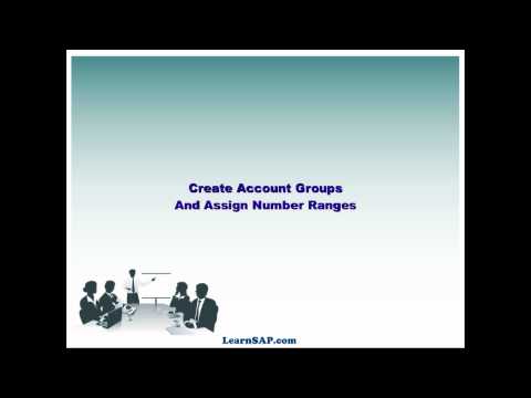 how to define account group in sap