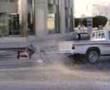saudi driver out of conrol