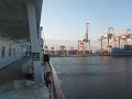 Departure from Salalah, Oman Harbor