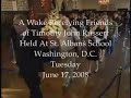 wake / public funeral for tim russert  w/ springsteen music