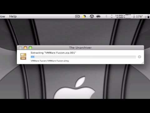 how to use the unarchiver