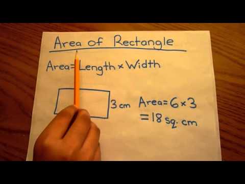 how to calculate area
