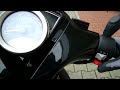 HC Anleitung  Hacker 125 4T 2010 Roller schwarz