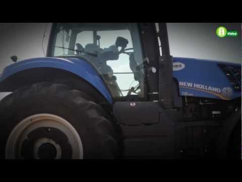  New Holland traktorok �s Strom munkag�pek az IKR b�bolnai bemutat�j�n