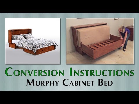 Murphy Bed Sleep Chest Cabinet Bed Queen Size New In Box Beds